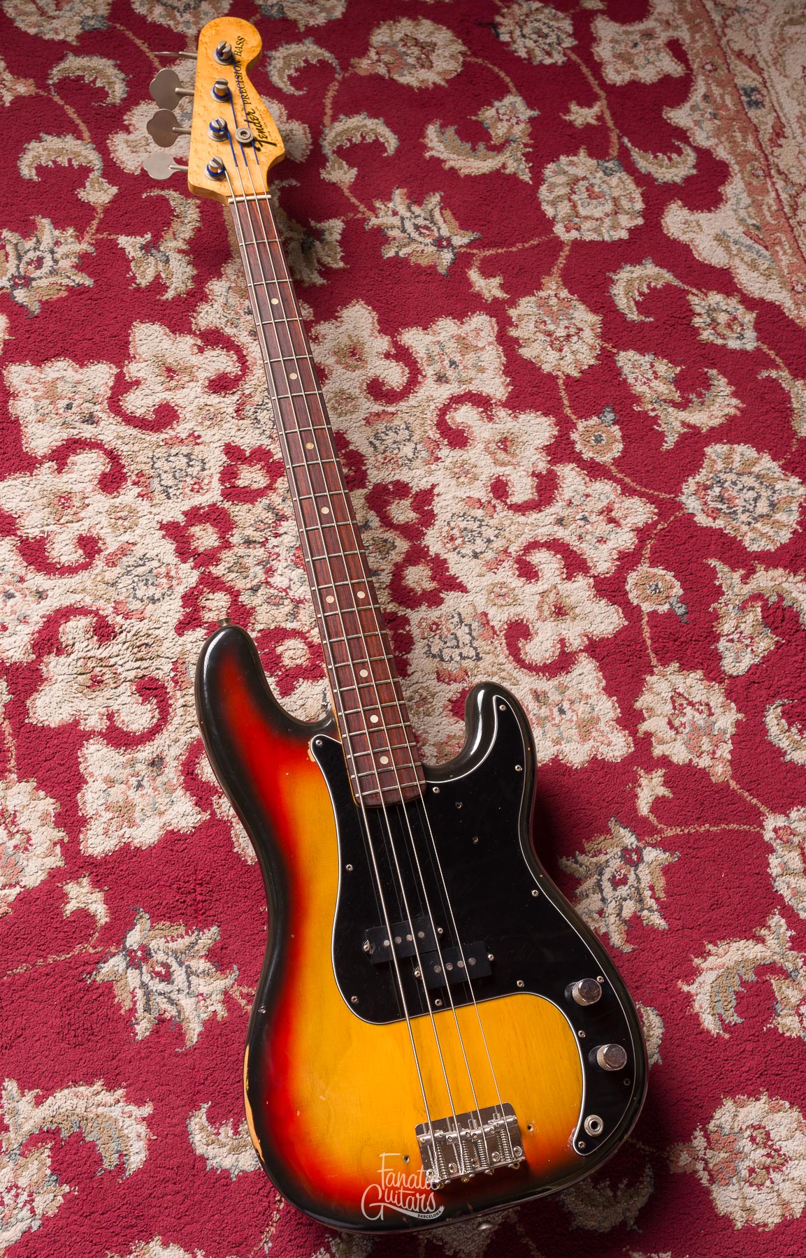 Fender Precision Bass 1975 - Sunburst #626430 Second Hand