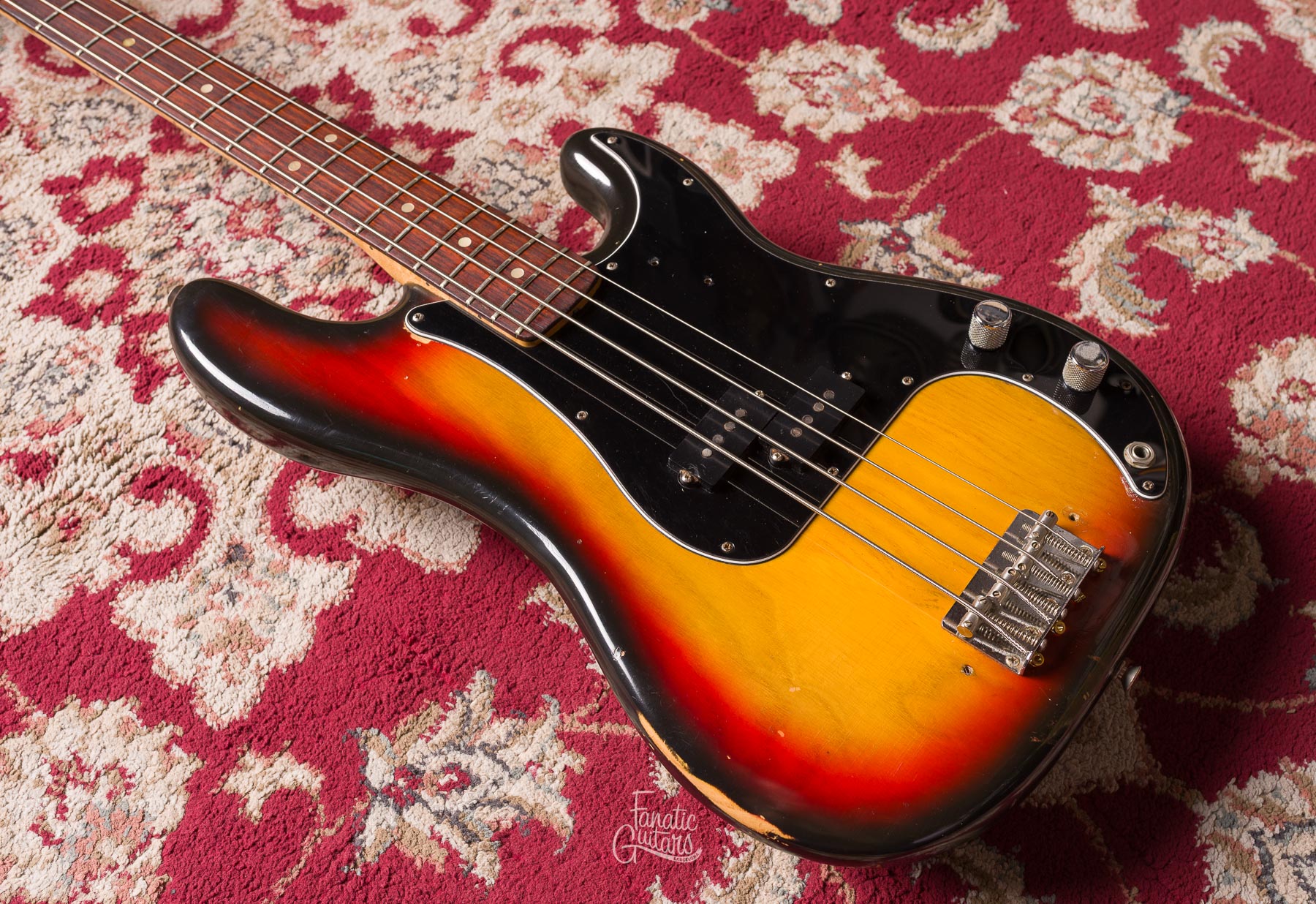 Fender Precision Bass 1975 - Sunburst #626430 Second Hand