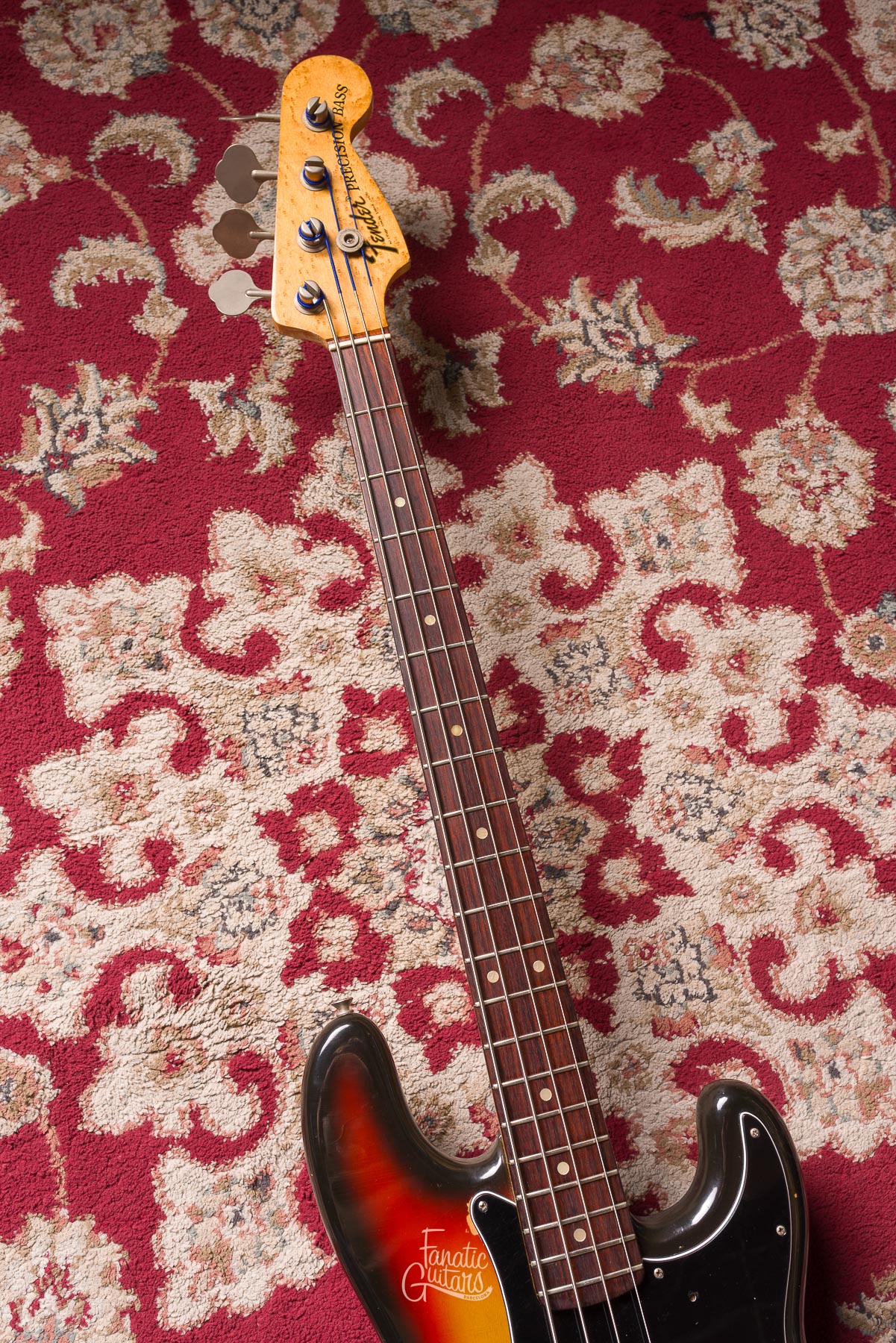 Fender Precision Bass 1975 - Sunburst #626430 Second Hand