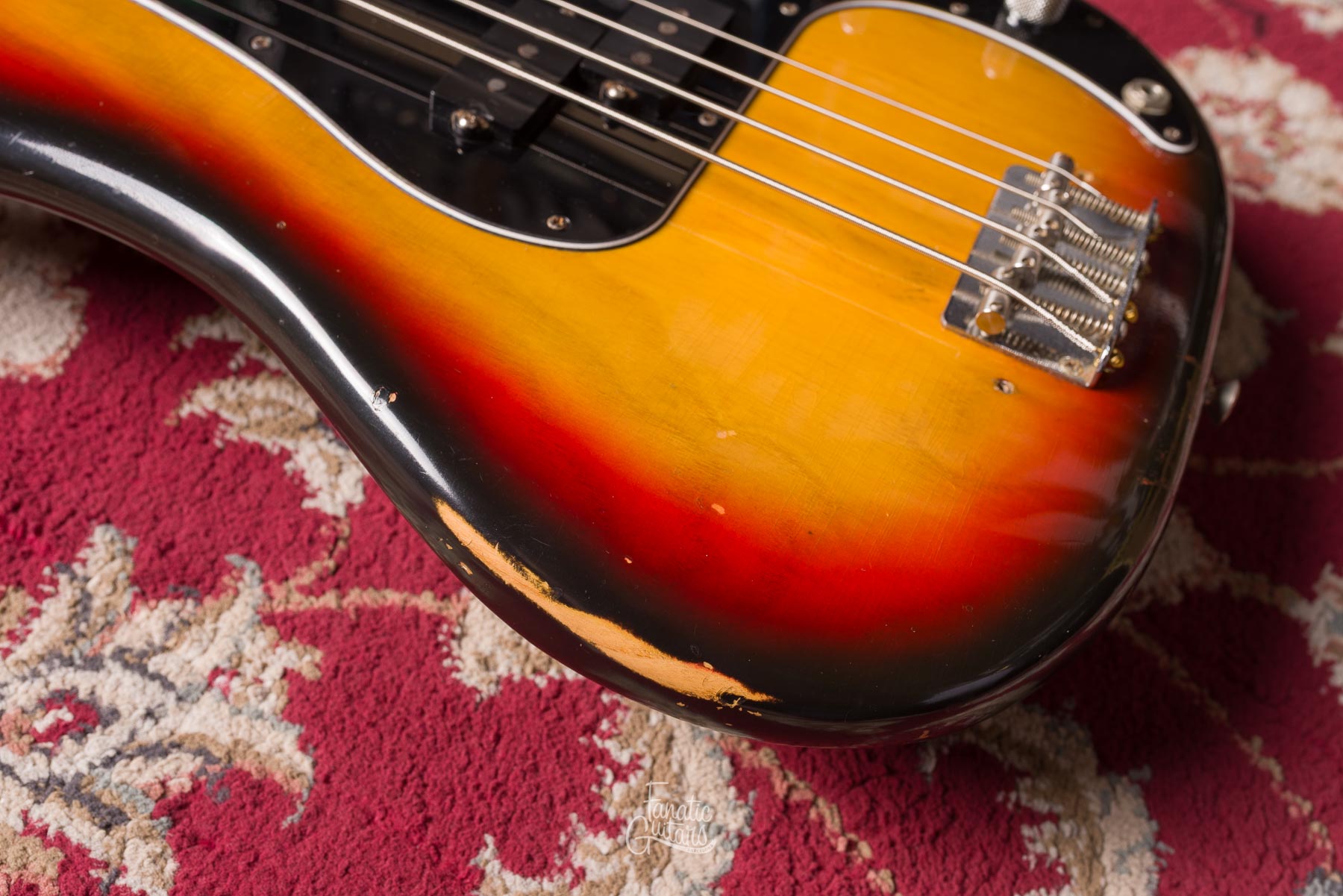 Fender Precision Bass 1975 - Sunburst #626430 Second Hand