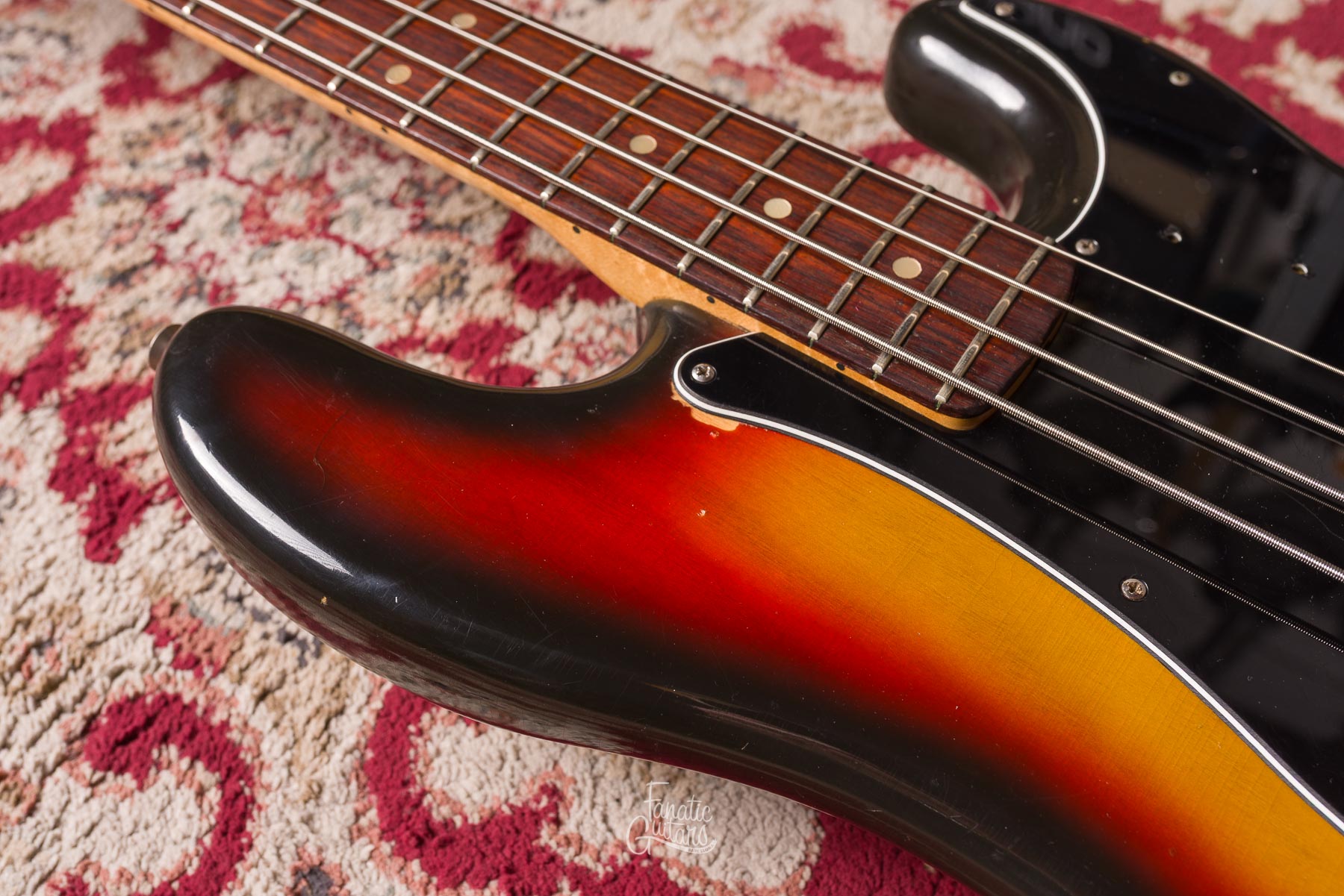 Fender Precision Bass 1975 - Sunburst #626430 Second Hand