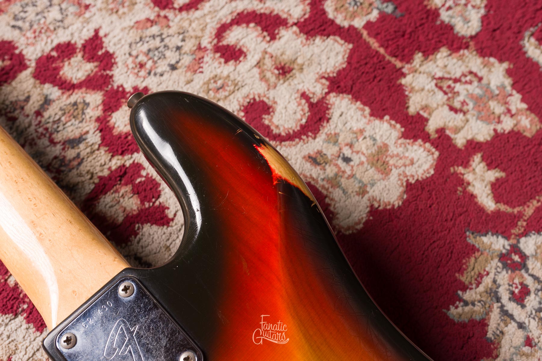 Fender Precision Bass 1975 - Sunburst #626430 Second Hand