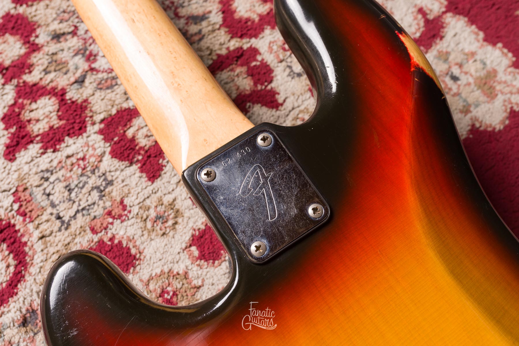 Fender Precision Bass 1975 - Sunburst #626430 Second Hand