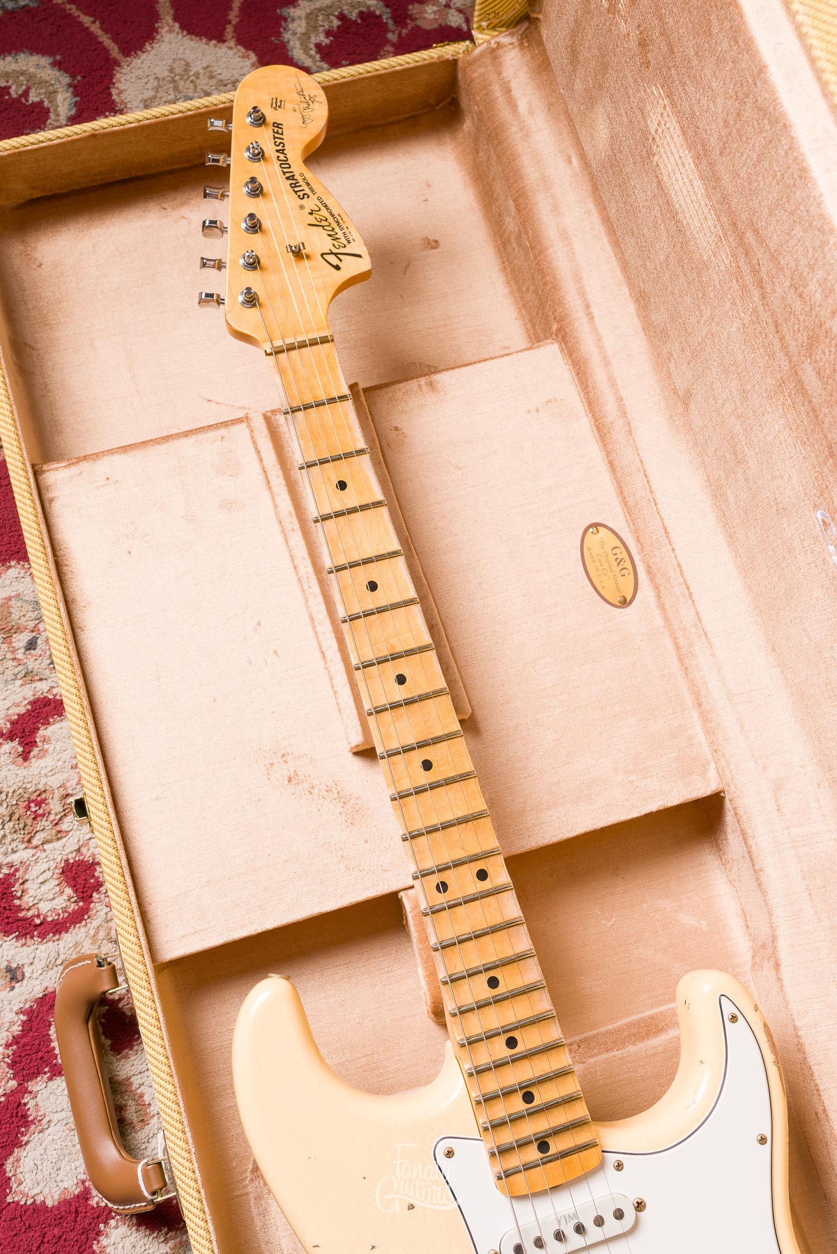 Fender Custom Shop Yngwie Malmsteen Stratocaster - Vintage White Heavy Relic