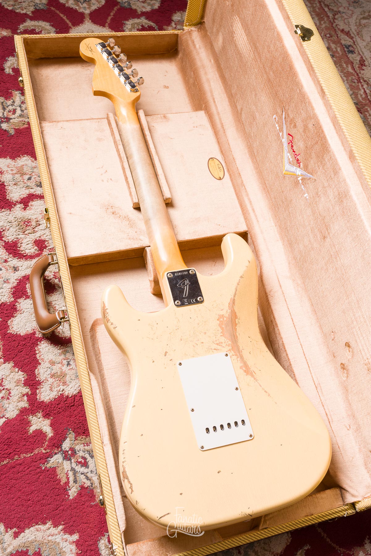 Fender Custom Shop Yngwie Malmsteen Stratocaster - Vintage White Heavy Relic