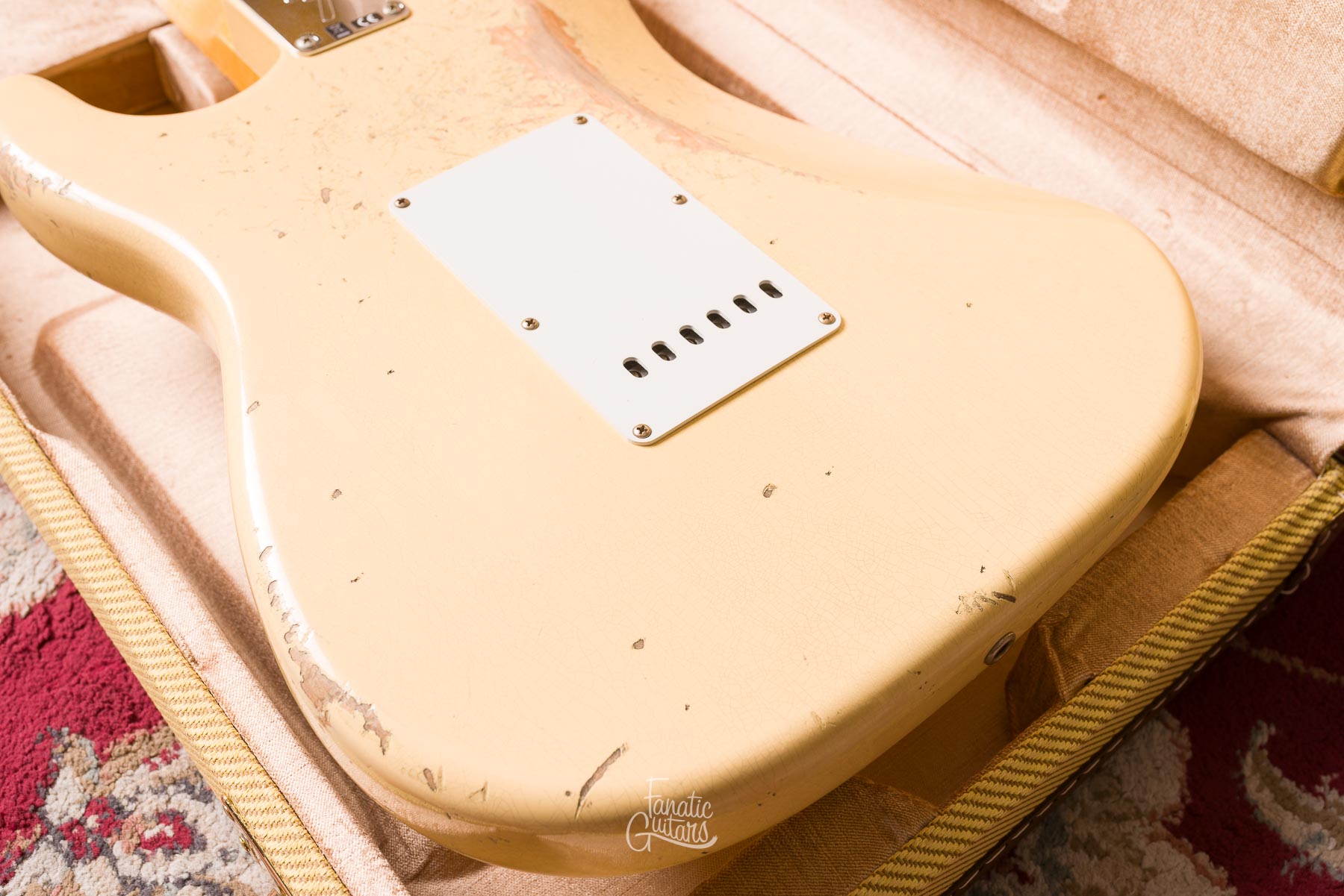 Fender Custom Shop Yngwie Malmsteen Stratocaster - Vintage White Heavy Relic