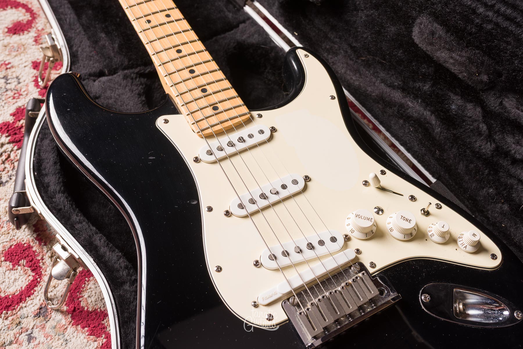 Fender VG Stratocaster - Black #Z7034607 Segunda Mano