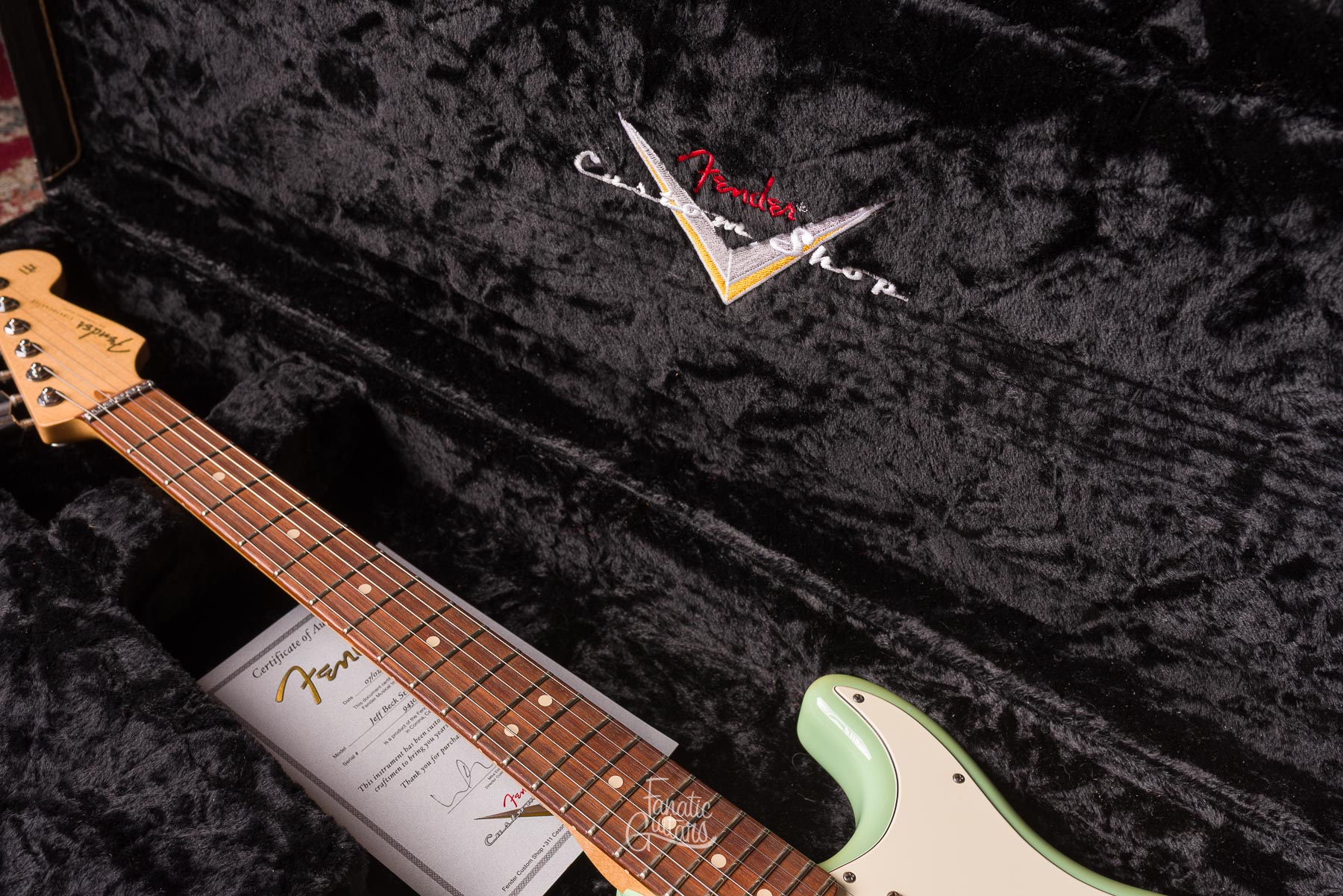 Fender Custom Shop Jeff Beck Stratocaster - Surf Green #9430 Second Hand