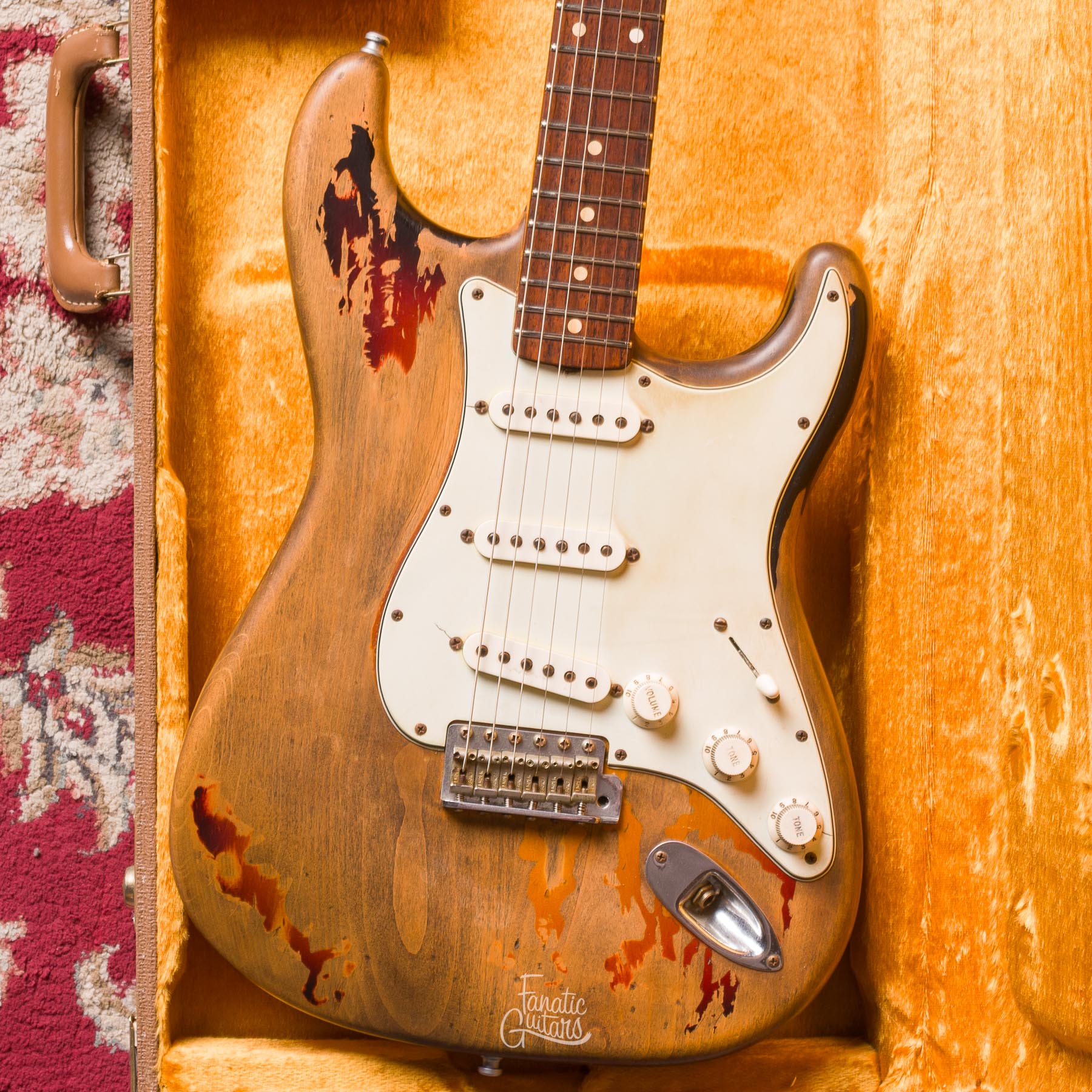 Fender Custom Shop Rory Gallagher Signature Stratocaster Relic - 3-Color Sunburst #R20758 Segunda Mano