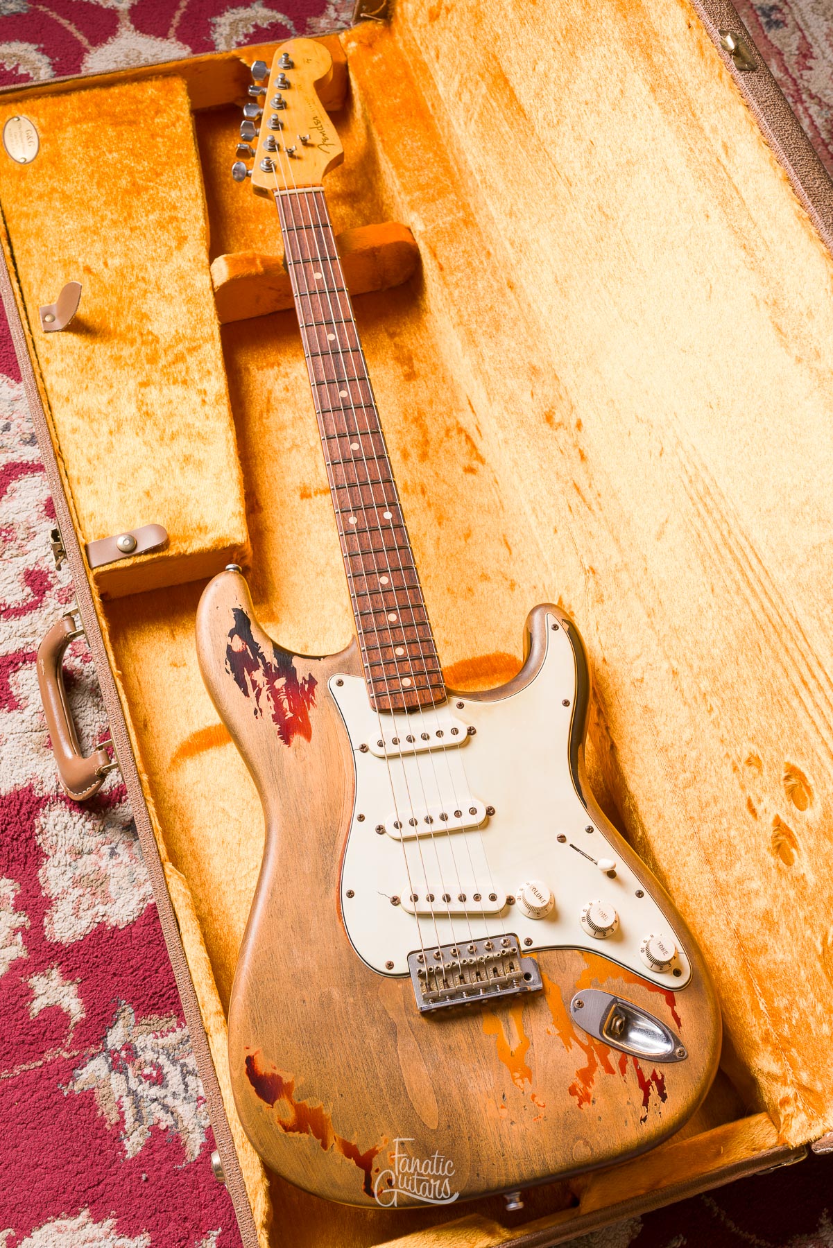 Fender Custom Shop Rory Gallagher Signature Stratocaster Relic - 3-Color Sunburst #R20758 Segunda Mano