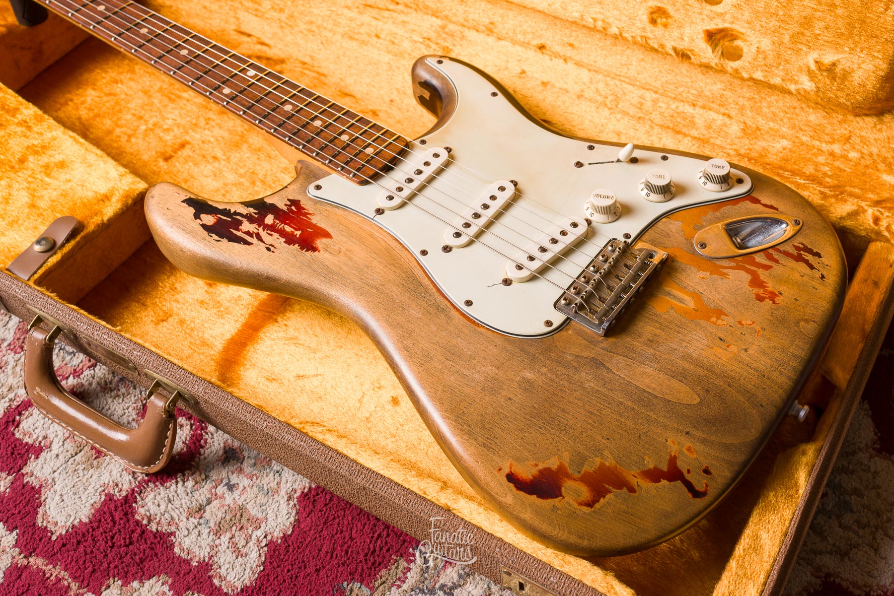 Fender Custom Shop Rory Gallagher Signature Stratocaster Relic - 3-Color Sunburst #R20758 Segunda Mano