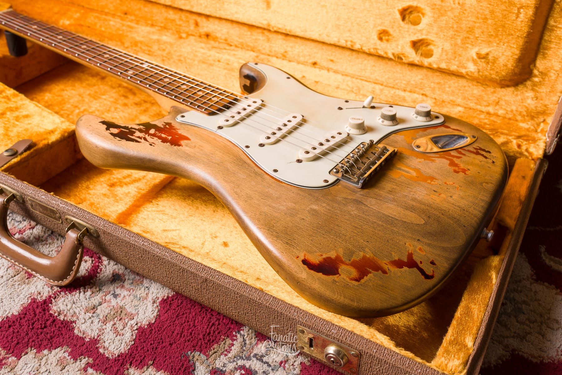 Fender Custom Shop Rory Gallagher Signature Stratocaster Relic - 3-Color Sunburst #R20758 Segunda Mano