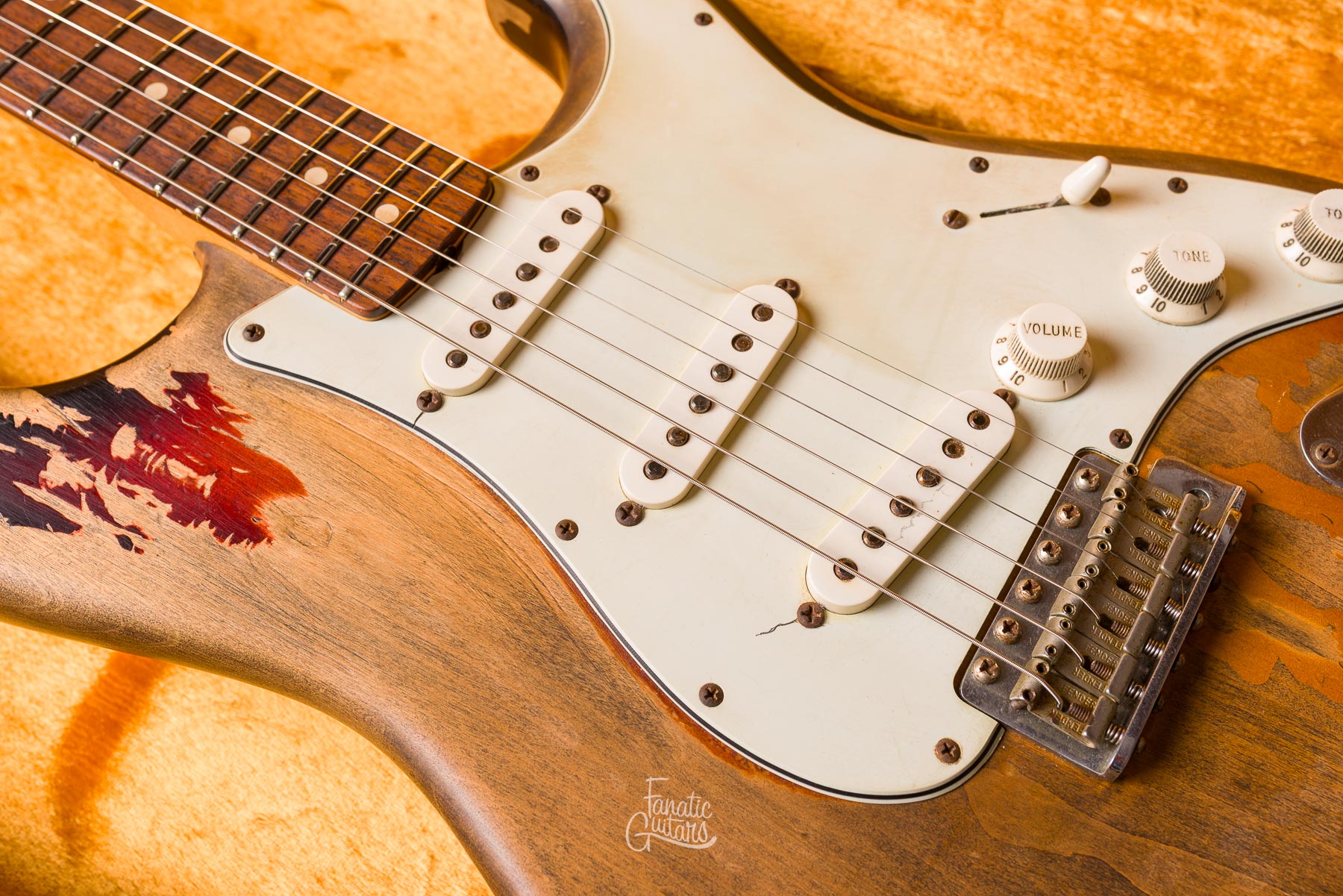Fender Custom Shop Rory Gallagher Signature Stratocaster Relic - 3-Color Sunburst #R20758 Segunda Mano