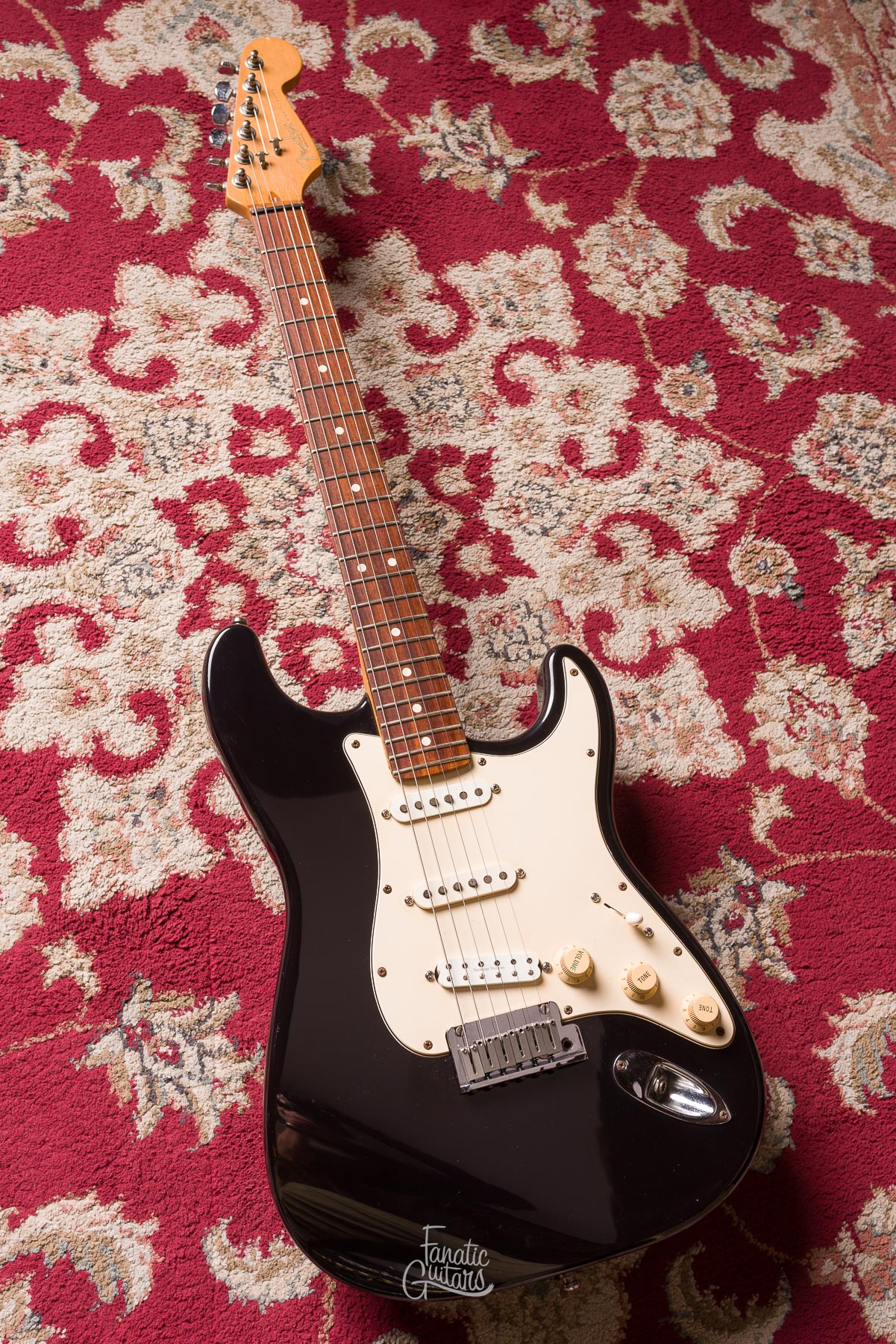 Fender American Standard Stratocaster 1995 - Black #N563632 Segunda Mano