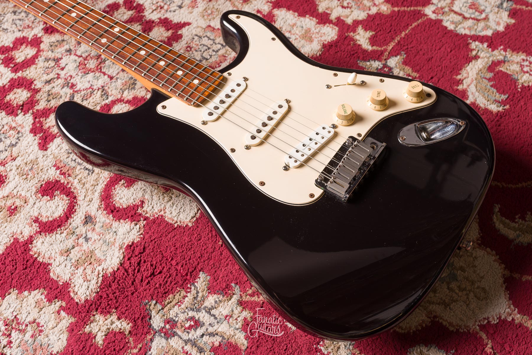 Fender American Standard Stratocaster 1995 - Black #N563632 Segunda Mano
