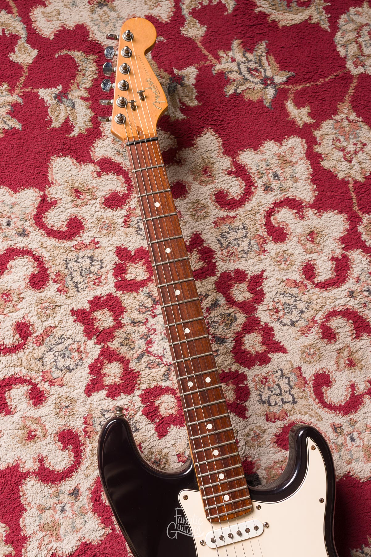 Fender American Standard Stratocaster 1995 - Black #N563632 Segunda Mano