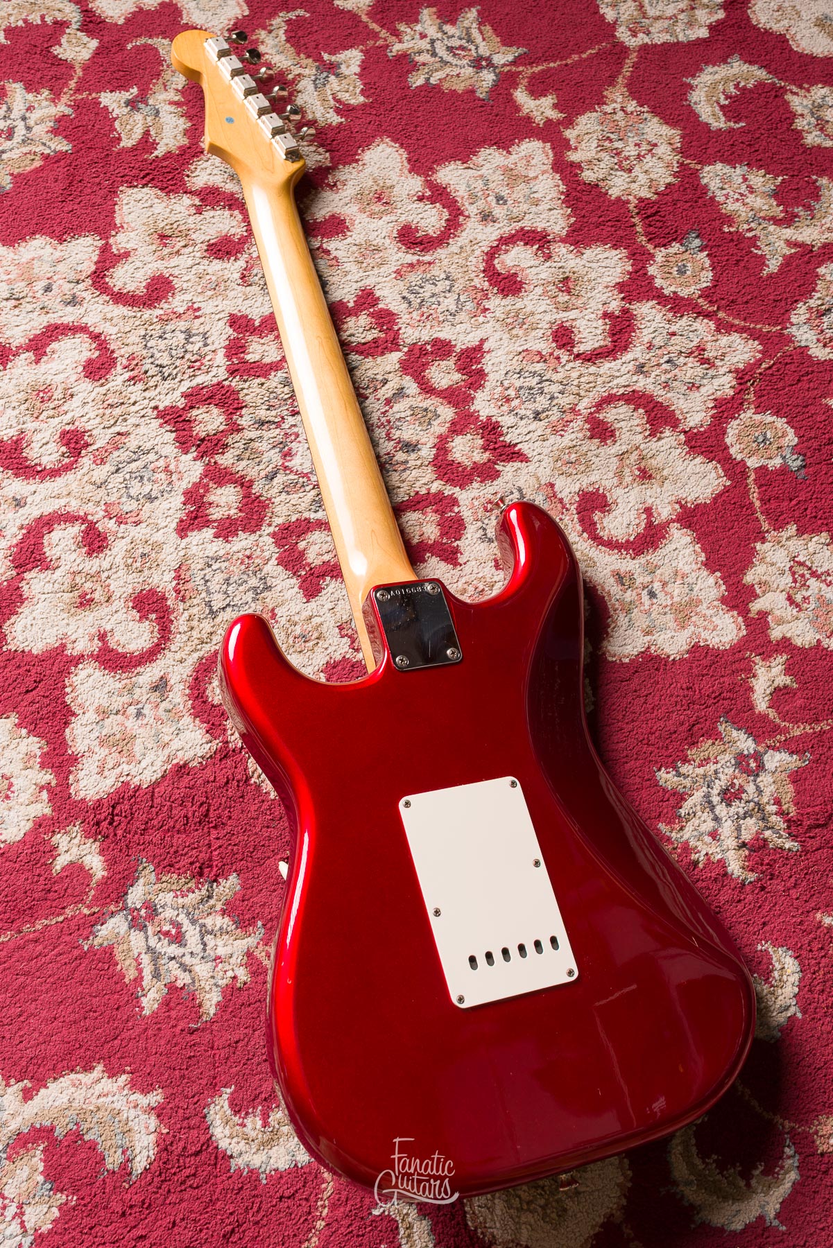 Fender 1985 Stratocaster Japan ST62-55 - Candy Apple Red #A016683 Segunda Mano