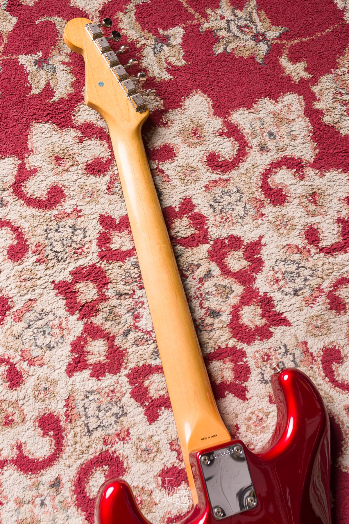 Fender 1985 Stratocaster Japan ST62-55 - Candy Apple Red #A016683 Segunda Mano