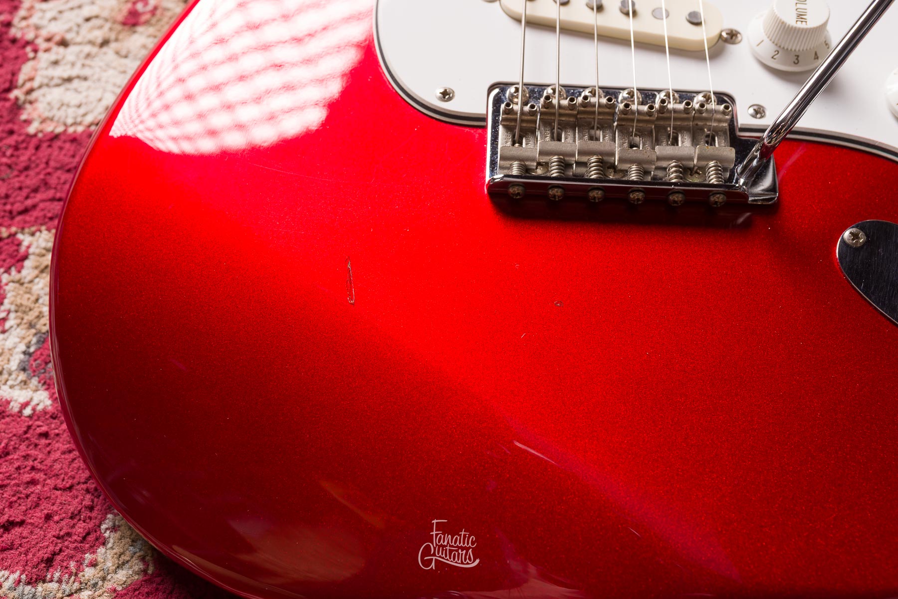 Fender 1985 Stratocaster Japan ST62-55 - Candy Apple Red #A016683 Segunda Mano