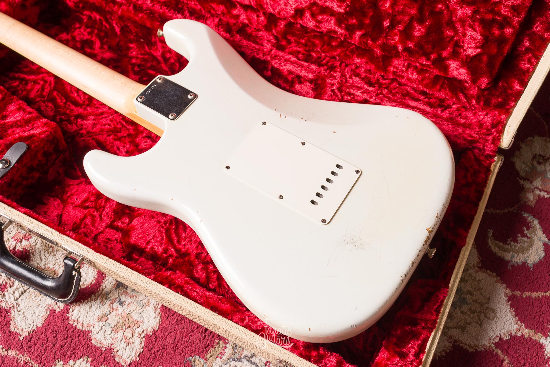 Fender Custom Shop 63 Stratocaster Relic - Olympic White #R66311 Segunda Mano