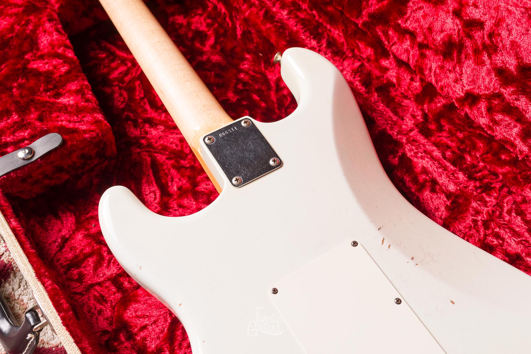 Fender Custom Shop 63 Stratocaster Relic - Olympic White #R66311 Segunda Mano