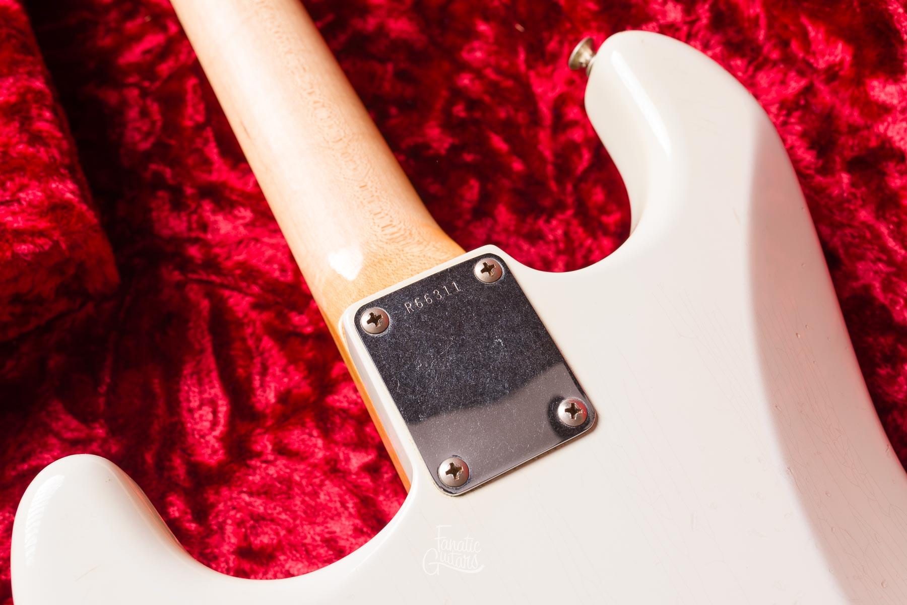 Fender Custom Shop 63 Stratocaster Relic - Olympic White #R66311 Segunda Mano