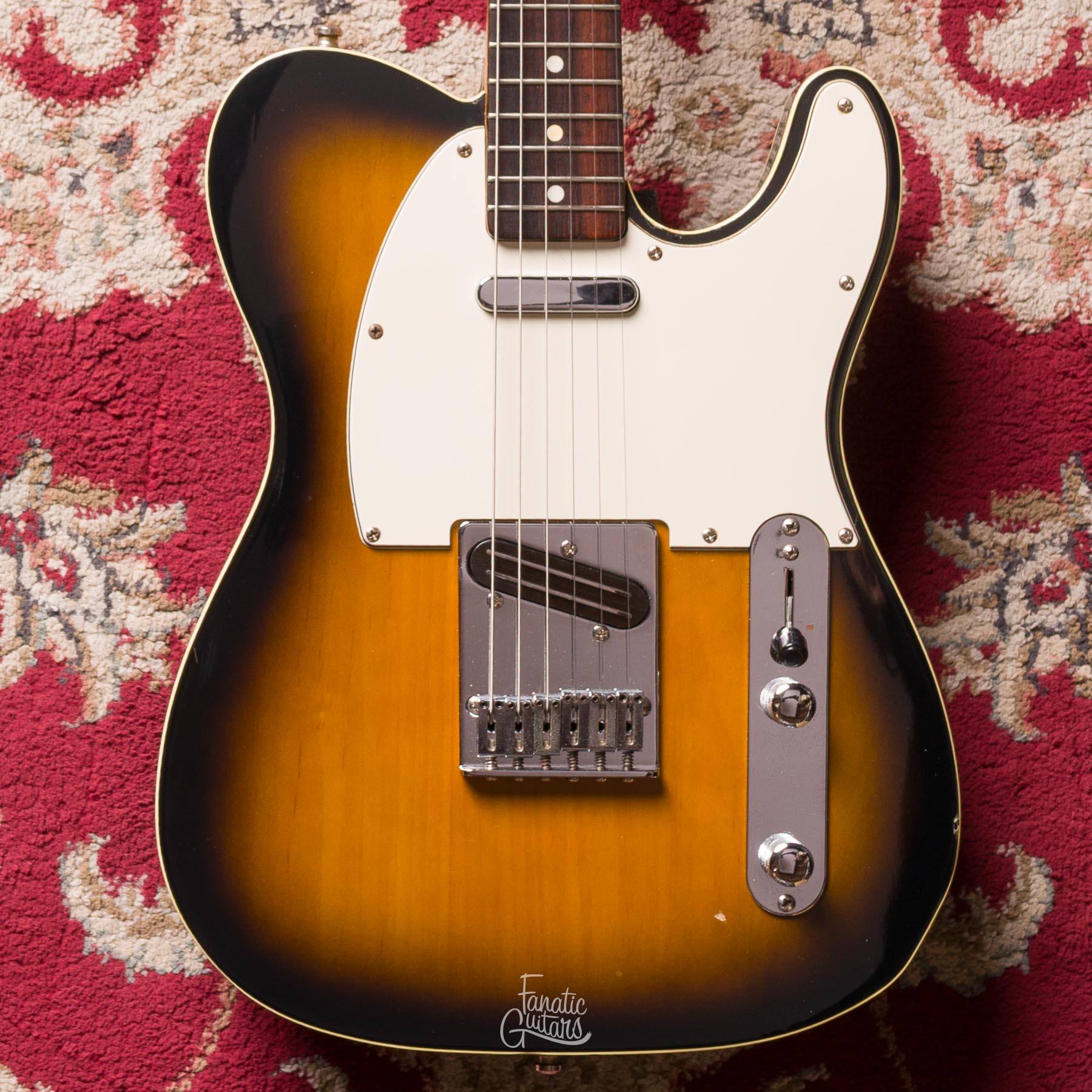 Fernandes The Revival Telecaster Custom '59 Reissue RTE-70 - 2-Tone Sunburst #01684 Segunda Mano