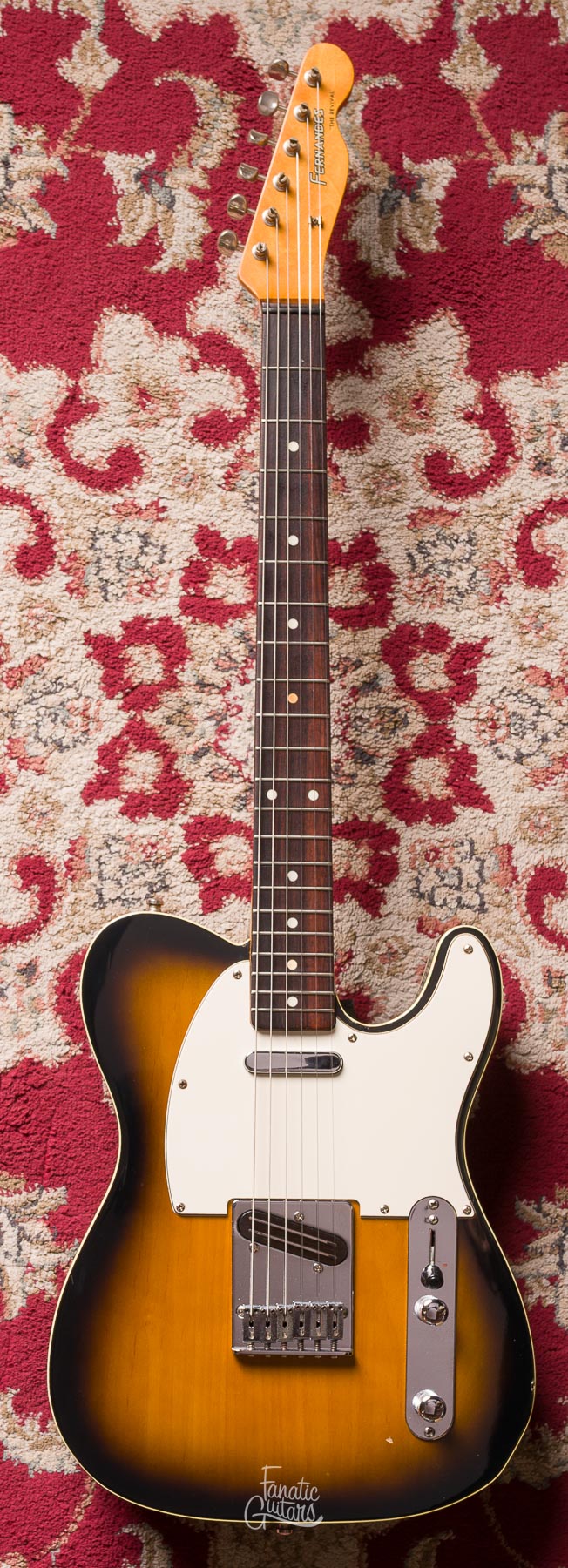 Fernandes The Revival Telecaster Custom '59 Reissue RTE-70 - 2-Tone Sunburst #01684 Segunda Mano
