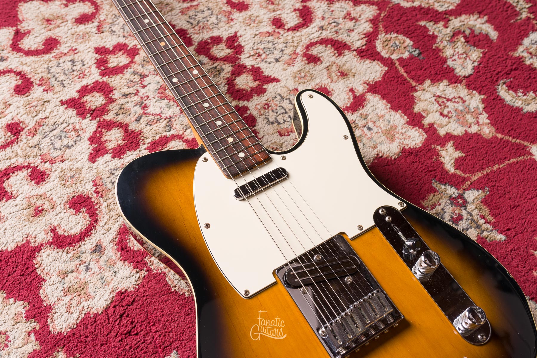 Fernandes The Revival Telecaster Custom '59 Reissue RTE-70 - 2-Tone Sunburst #01684 Segunda Mano