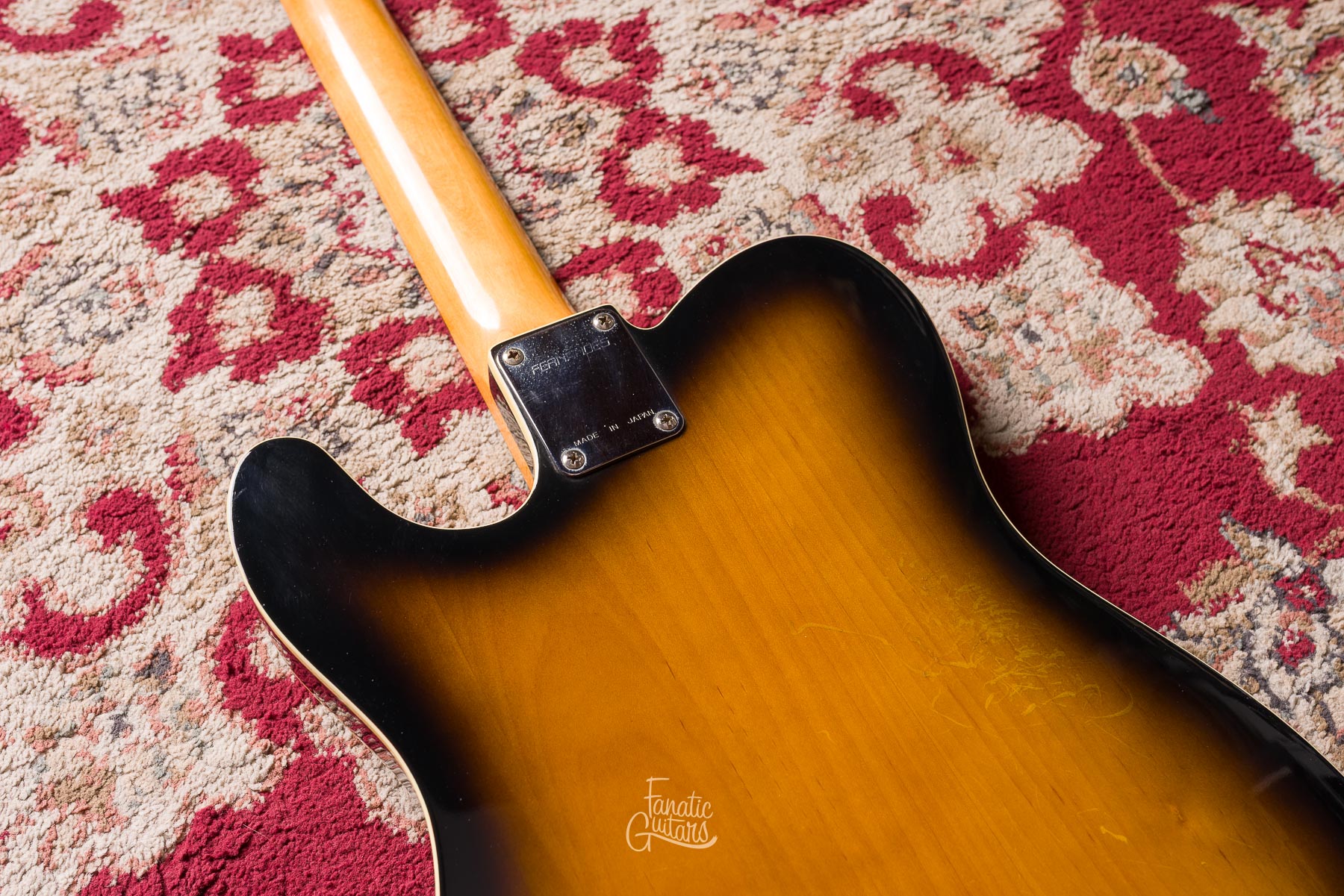 Fernandes The Revival Telecaster Custom '59 Reissue RTE-70 - 2-Tone Sunburst #01684 Segunda Mano