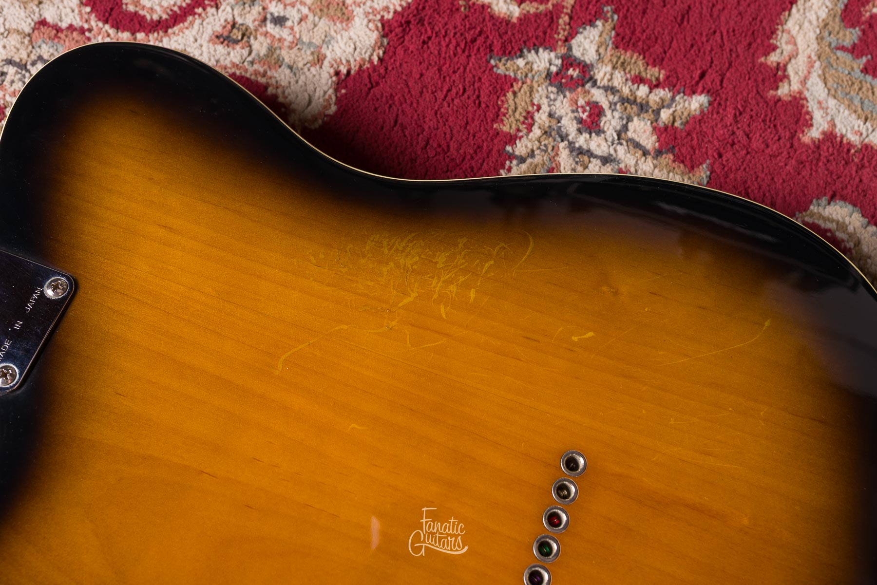 Fernandes The Revival Telecaster Custom '59 Reissue RTE-70 - 2-Tone Sunburst #01684 Segunda Mano