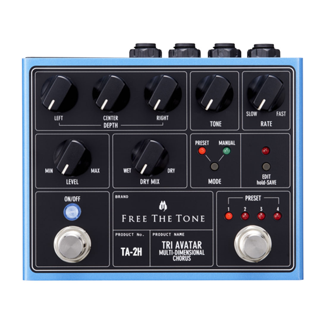 Free The Tone TRI AVATAR TA-2H Stereo Chorus