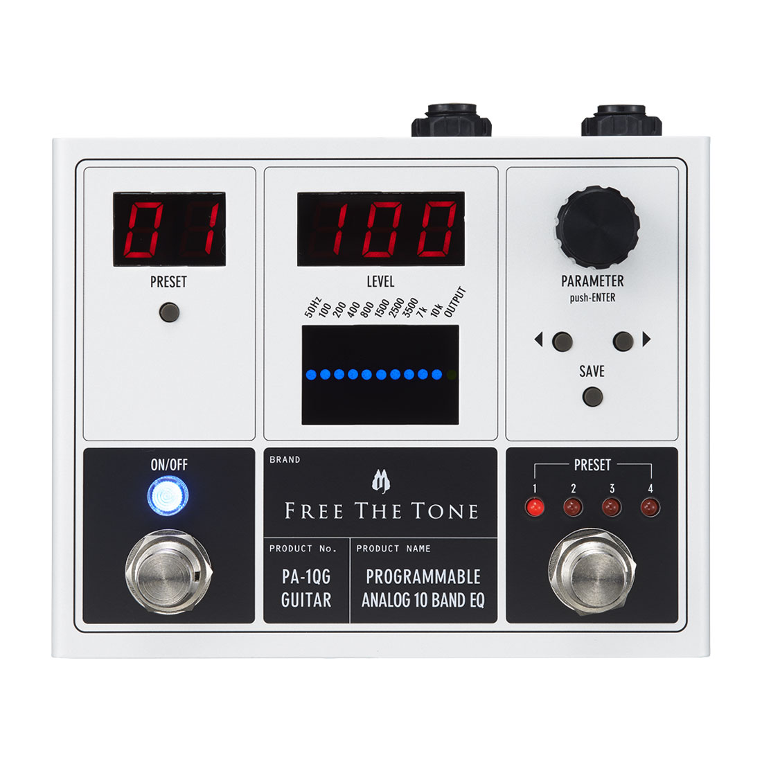 Free The Tone PA-1QG Programmable Analog 10 Band EQ