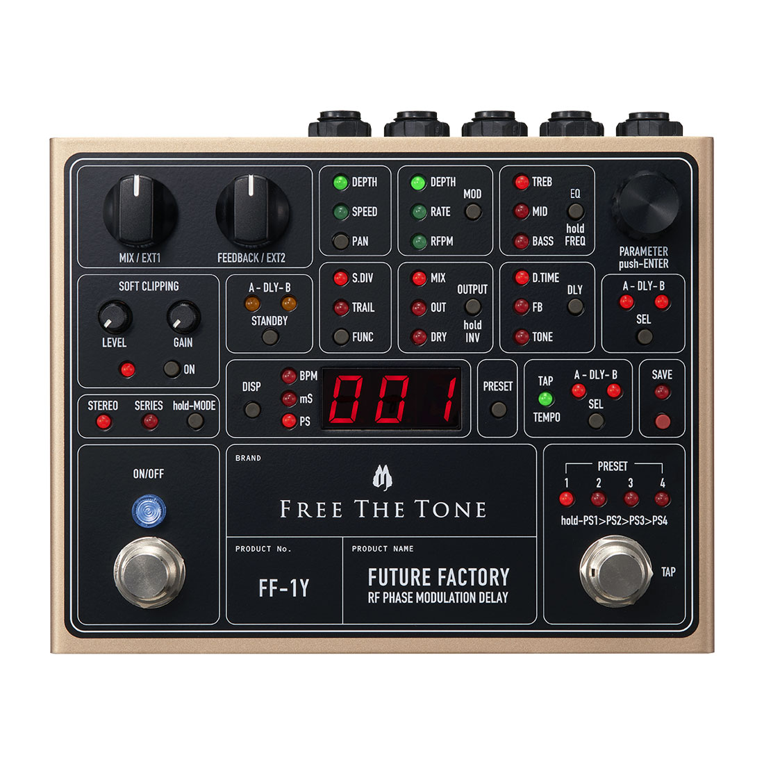 Free The Tone FF-1Y Future Factory Digital Delay