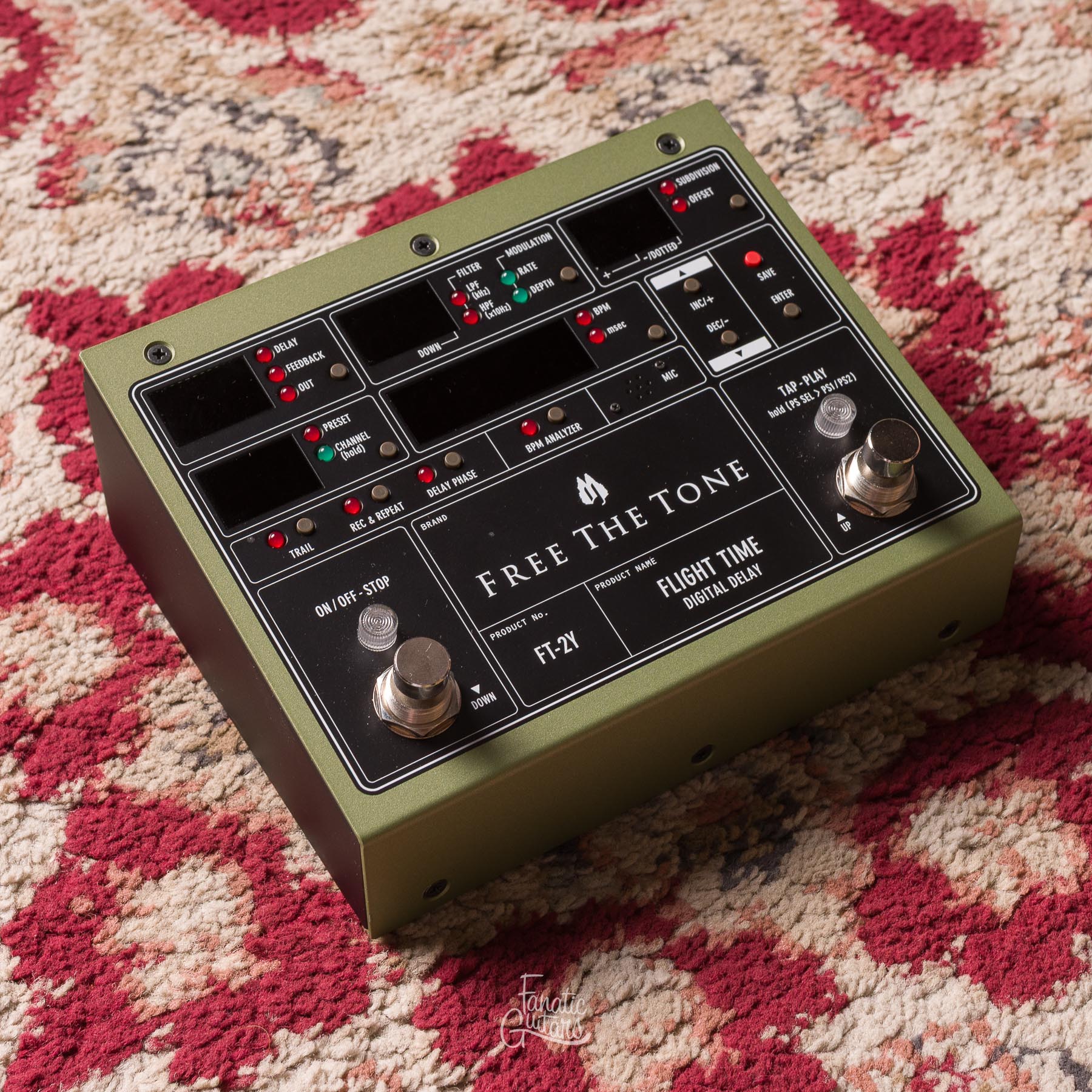 Free The Tone FT-2Y Flight Time Digital Delay B-Stock