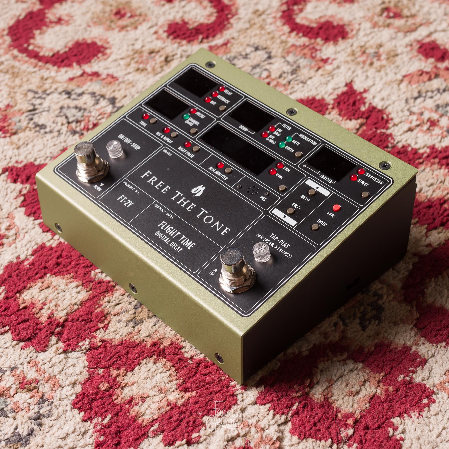 Free The Tone FT-2Y Flight Time Digital Delay B-Stock