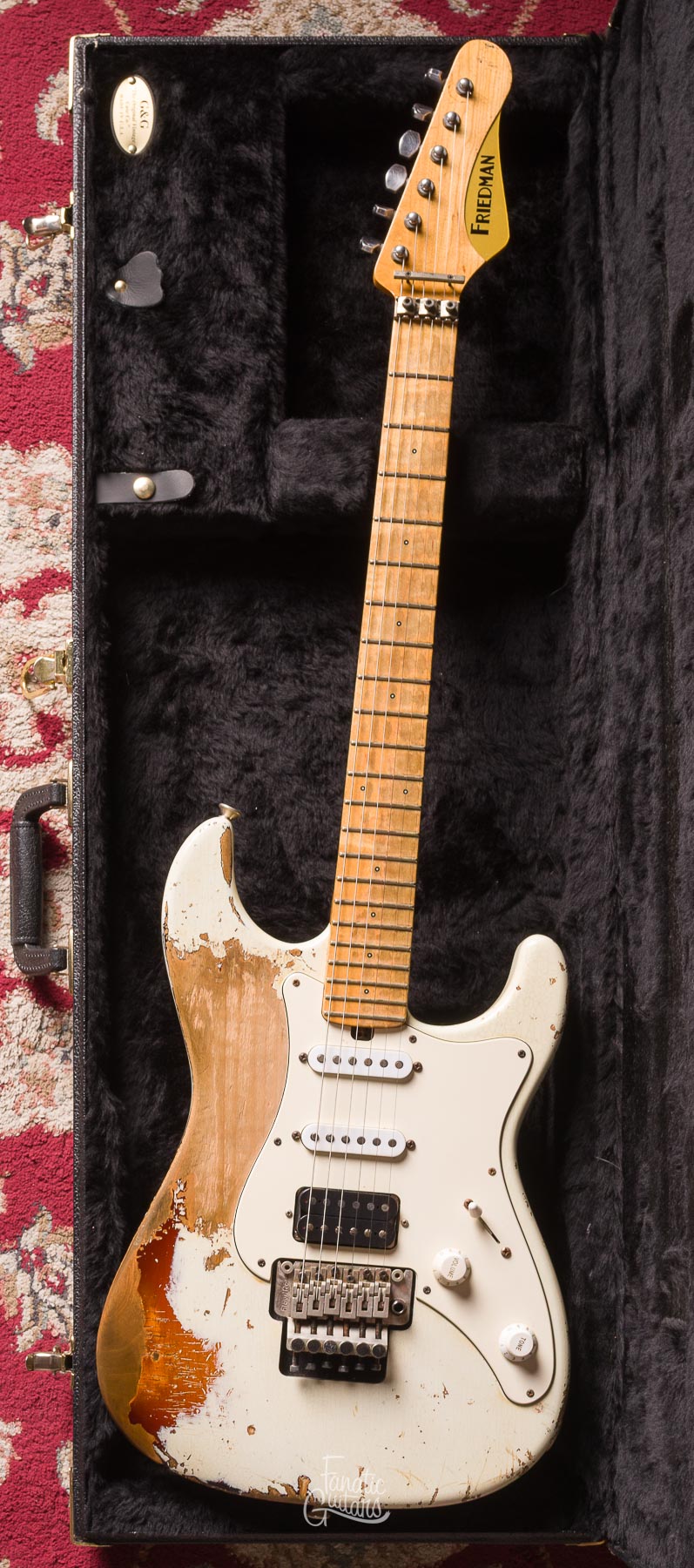 Friedman Amps Friedman Vintage-S - Double Burst Vintage White 3TB #1118-914 Segunda Mano