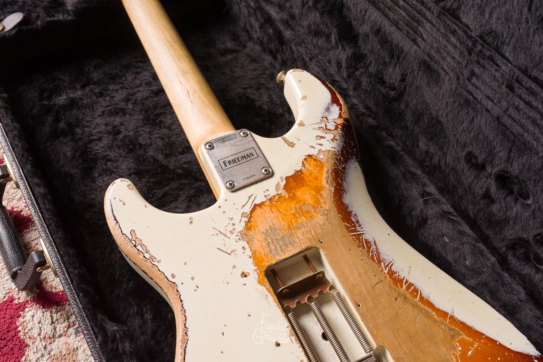 Friedman Amps Friedman Vintage-S - Double Burst Vintage White 3TB #1118-914 Segunda Mano