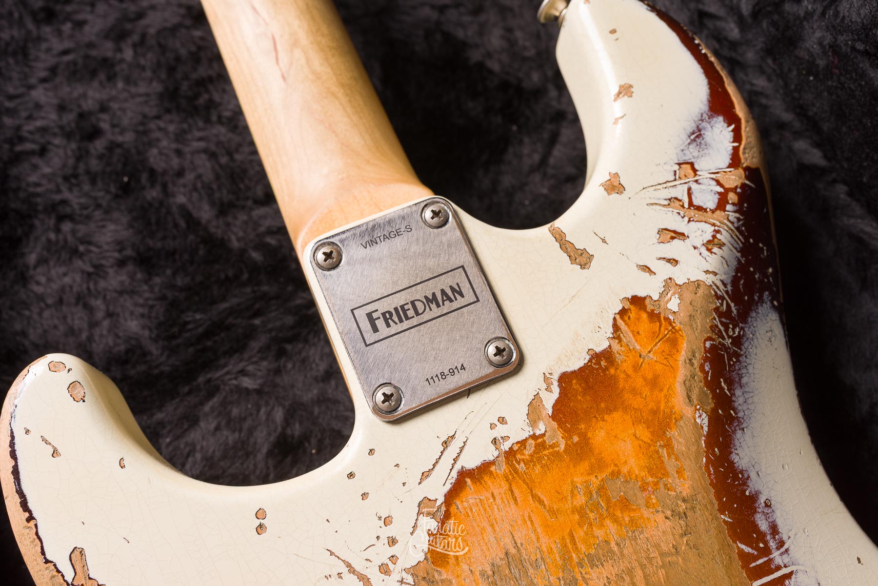 Friedman Amps Friedman Vintage-S - Double Burst Vintage White 3TB #1118-914 Segunda Mano