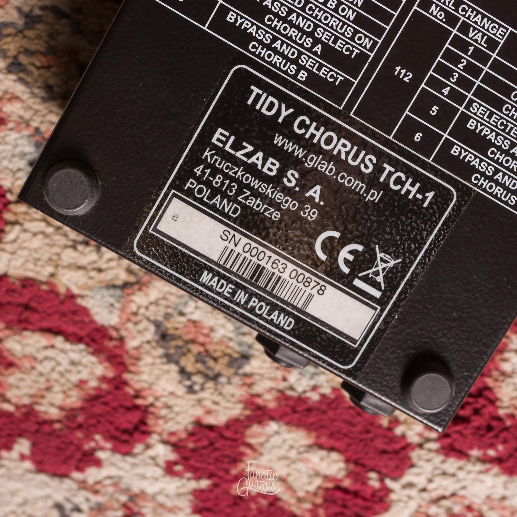G LAB Tidy Chorus TCH-1 #00016300878 Second Hand