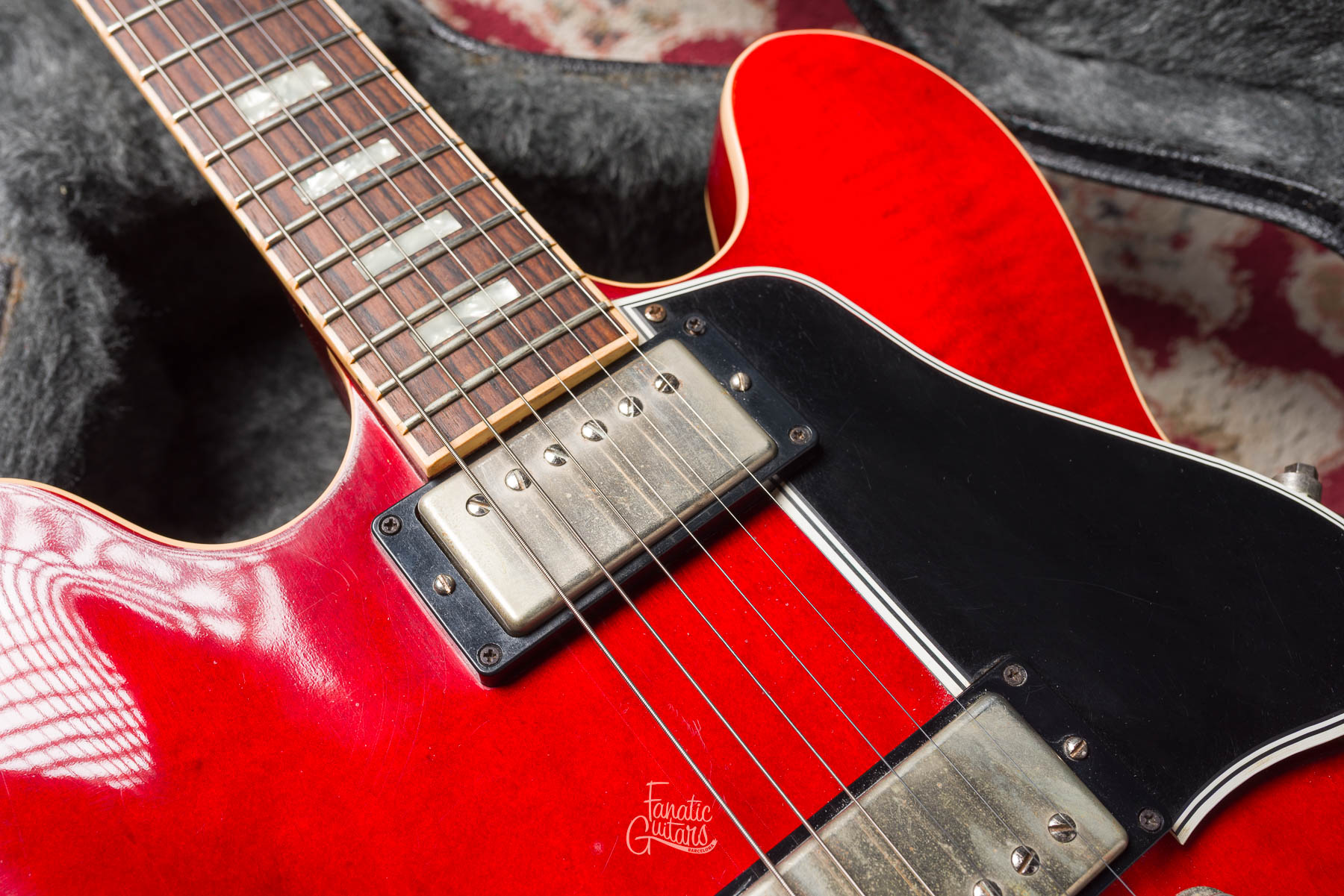 Gibson Custom Shop ES-335 Block Reissue 2010 - Antique Faded Cherry VOS #CS051722 Segunda Mano
