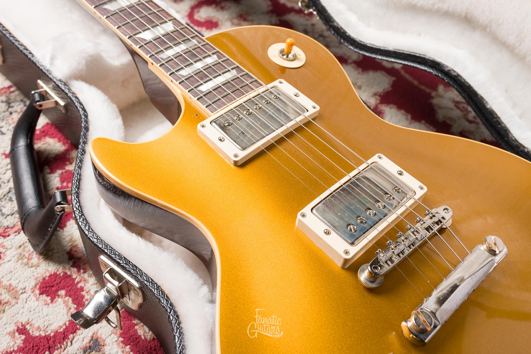 Gibson Les Paul Standard '57 Reissue - Goldtop Darkback VOS #742109 Segunda Mano