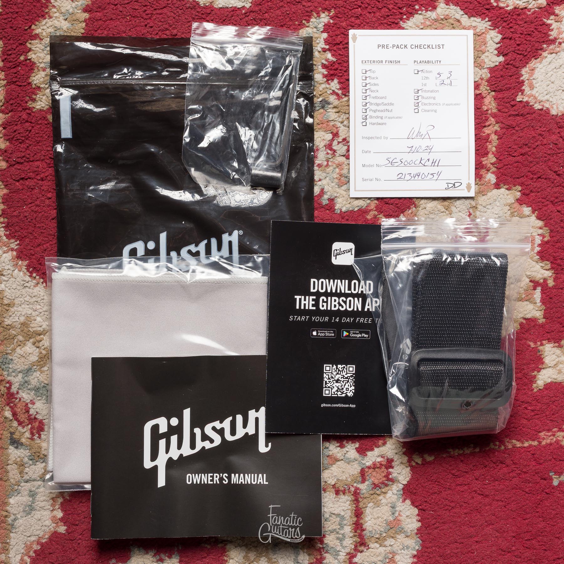 Gibson SG Standard Cardinal Red #213440154 Second Hand