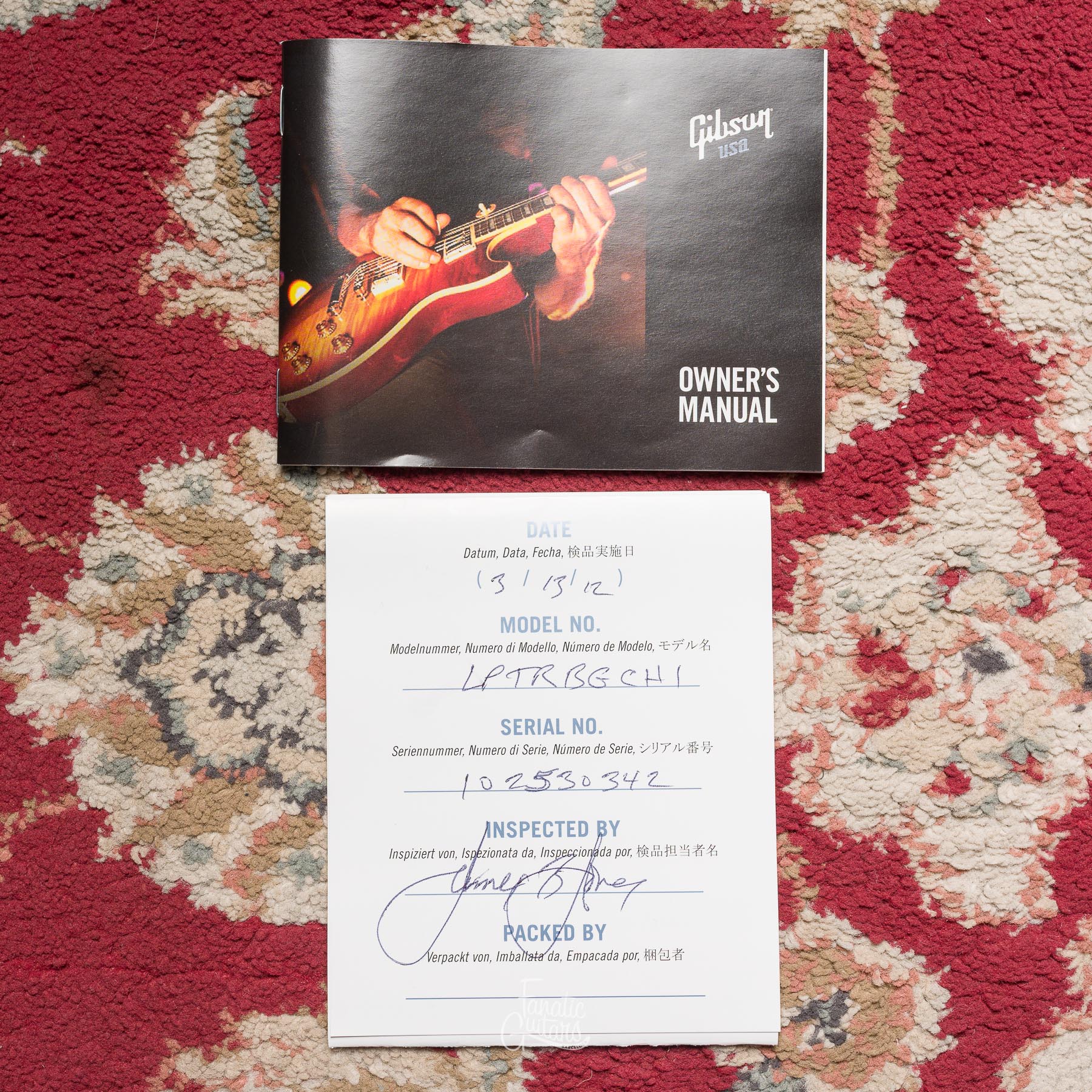 Gibson Tribute To Les Paul 1952 Reissue - Bullion Gold #102530342 Second Hand