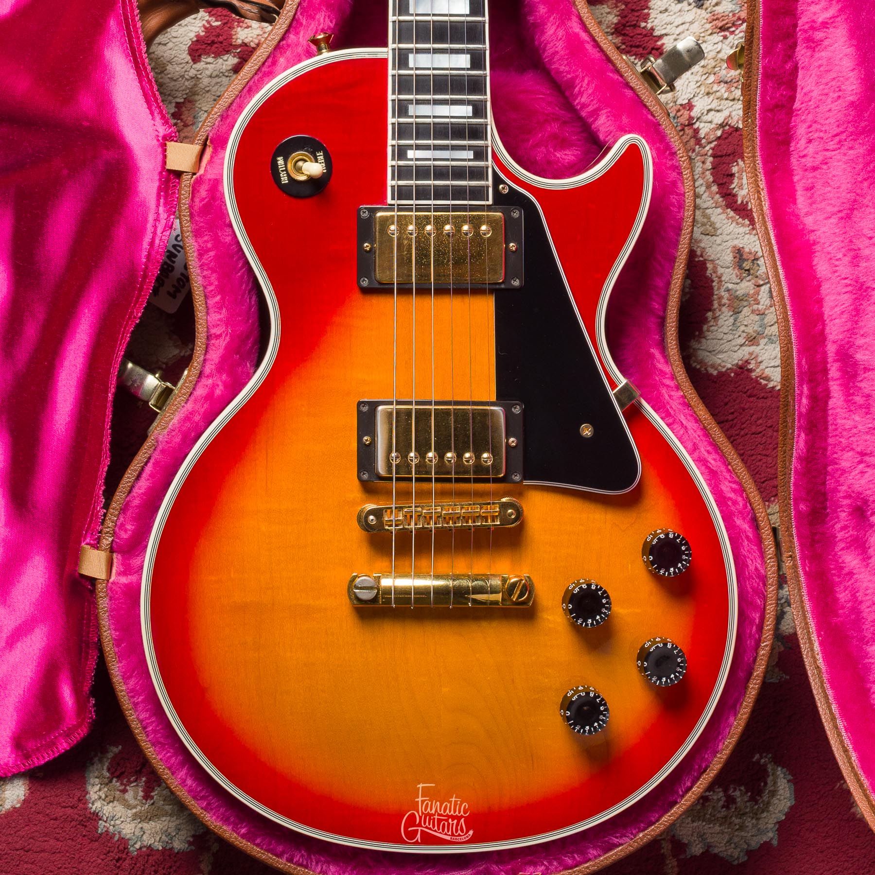 Gibson Les Paul Custom 1993 - Cherry Sunburst #91813311 Segunda Mano