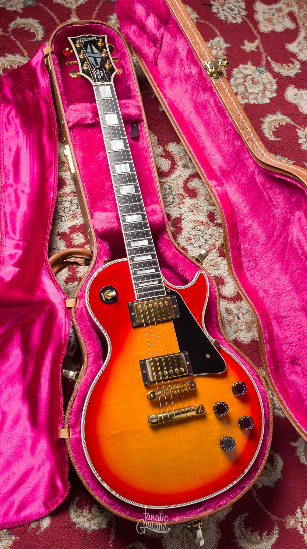 Gibson Les Paul Custom 1993 - Cherry Sunburst #91813311 Segunda Mano