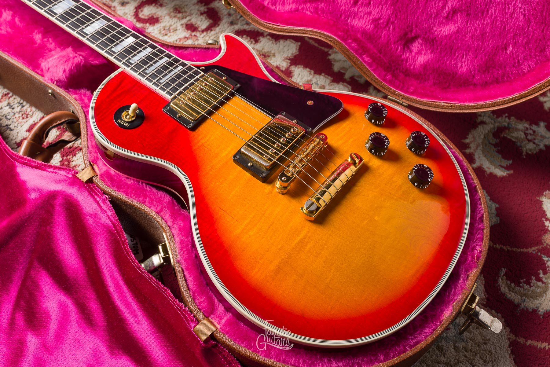 Gibson Les Paul Custom 1993 - Cherry Sunburst #91813311 Segunda Mano