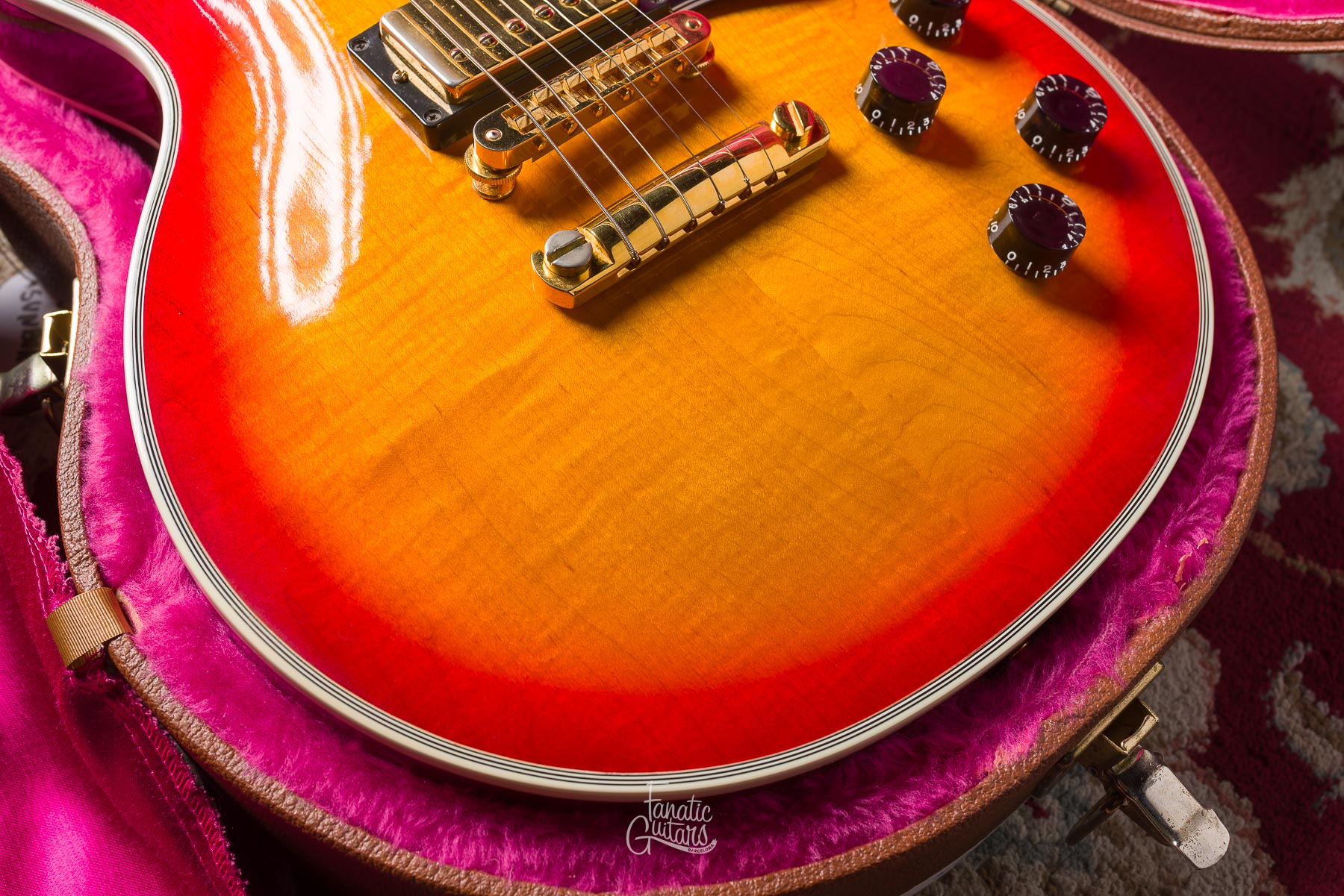 Gibson Les Paul Custom 1993 - Cherry Sunburst #91813311 Segunda Mano