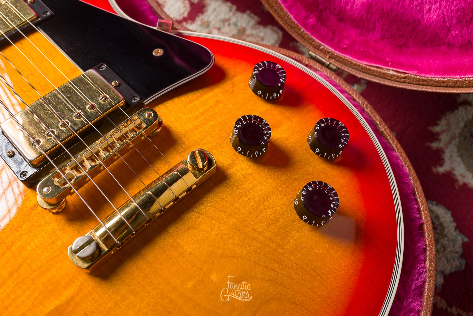 Gibson Les Paul Custom 1993 - Cherry Sunburst #91813311 Segunda Mano