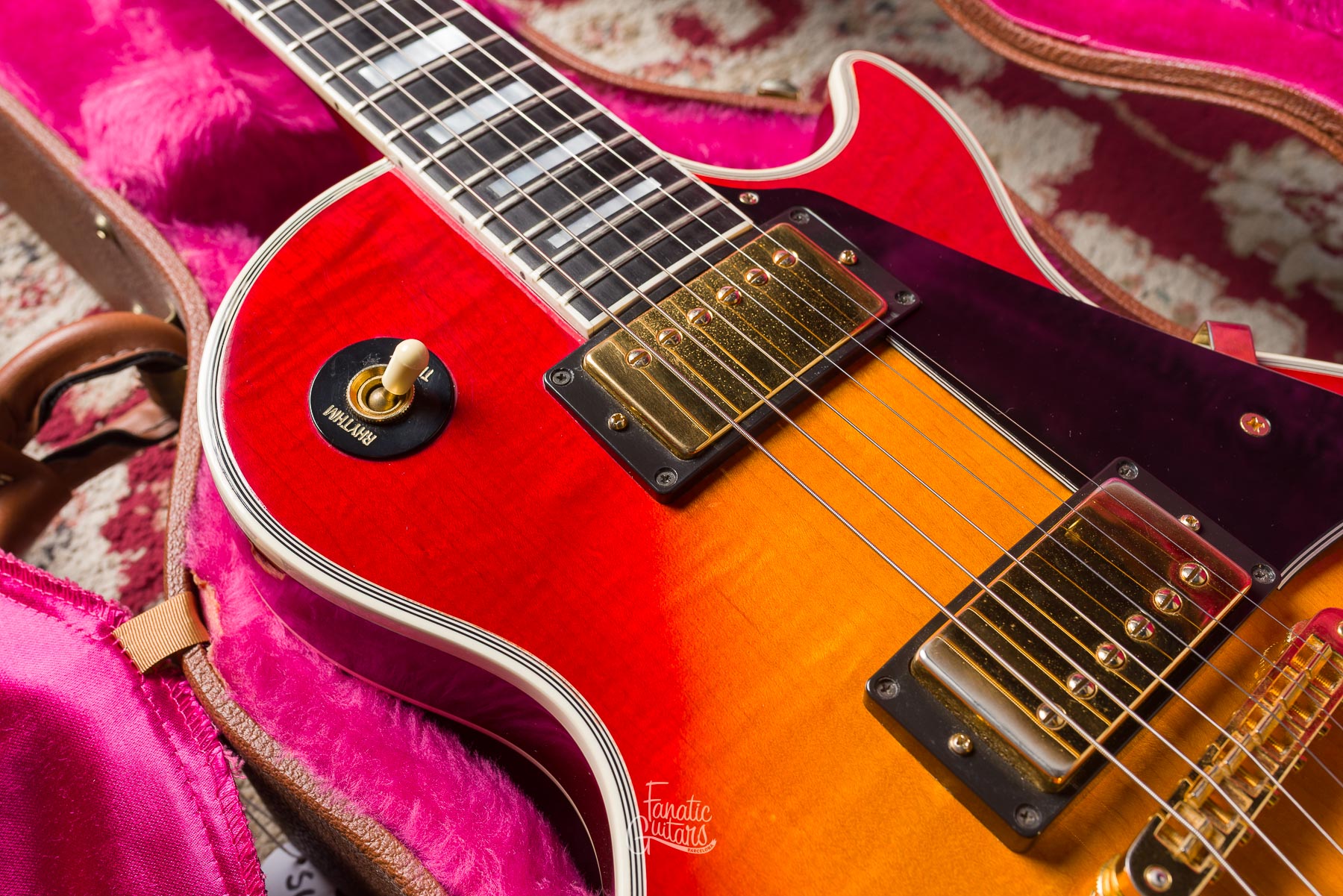 Gibson Les Paul Custom 1993 - Cherry Sunburst #91813311 Segunda Mano